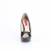 CHLOE-01 Black Patent CURRENT Pleaser Pink Label US Size (Women's): 9