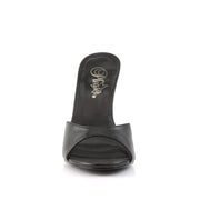 CLASSIQUE-01 Black Kid Pu Slide Pleaser US Size (Women's): 5