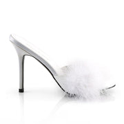 CLASSIQUE-01F White Pu-Fur CURRENT Fabulicious US Size (Women's): 5
