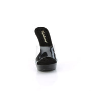COCKTAIL-501 Clear/Black CURRENT Fabulicious US Size (Women's): 5