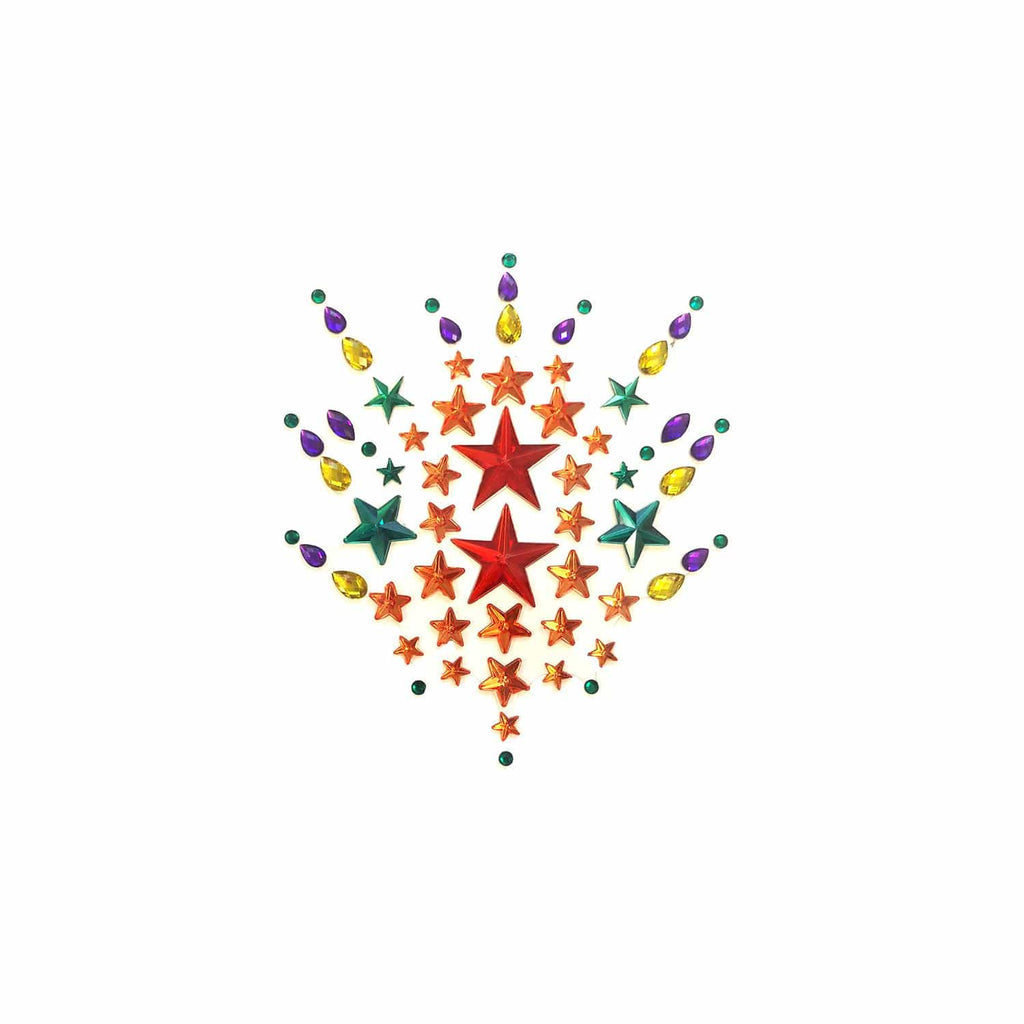Pride Tribe Crystal Jewel BodiStix Body Sticker