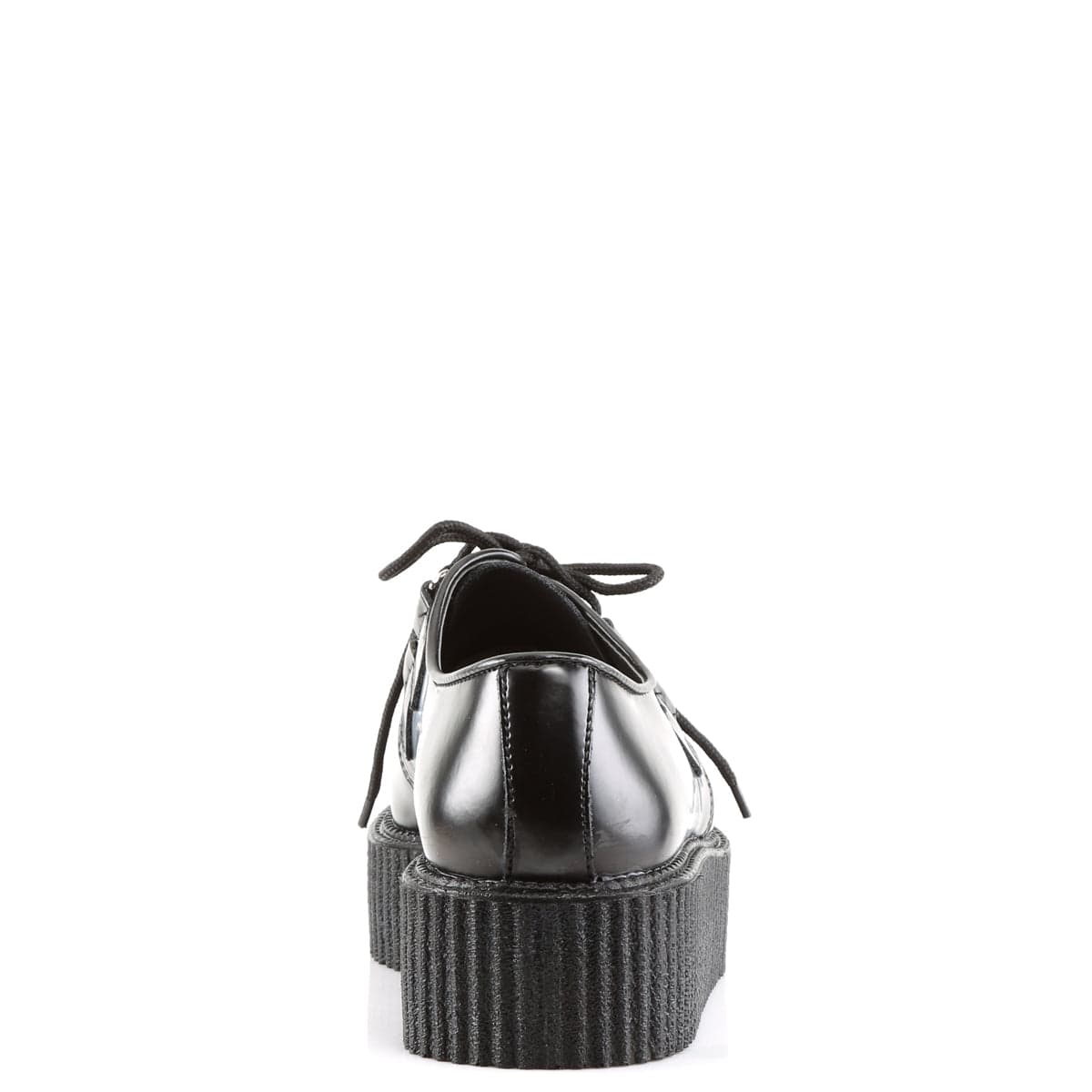 CREEPER-402 Black Leather Creeper Demonia US Size (Unisex/Men's): 4