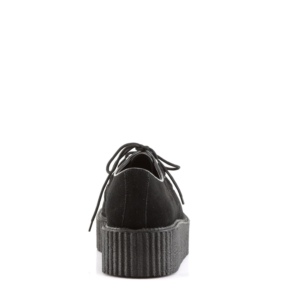 CREEPER-402S Black Suede Creeper Demonia US Size (Unisex/Men's): 4