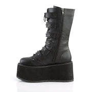 DAMNED-225 Black Vegan Leather Demonia US Size (Women's): 6