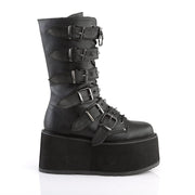 DAMNED-225 Black Vegan Leather Demonia US Size (Women's): 6