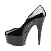 DELIGHT-685 Black Patent/Black Sale Pleaser US Size (Women's): 5
