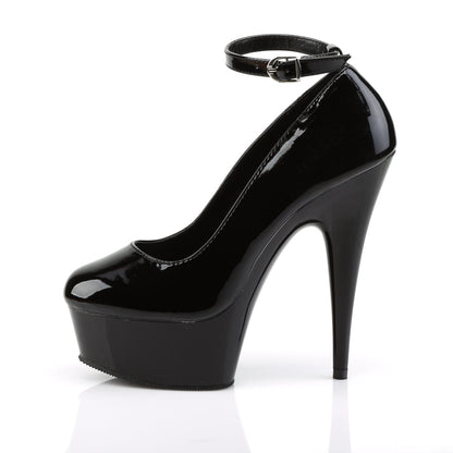 DELIGHT-686 Black Patent Pump Pleaser