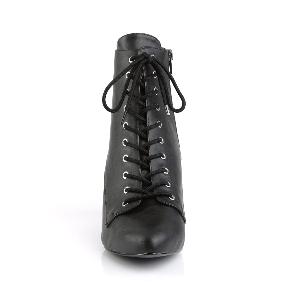 DIVINE-1020 Black Faux Leather CURRENT Pleaser Pink Label US Size (Women's): 9