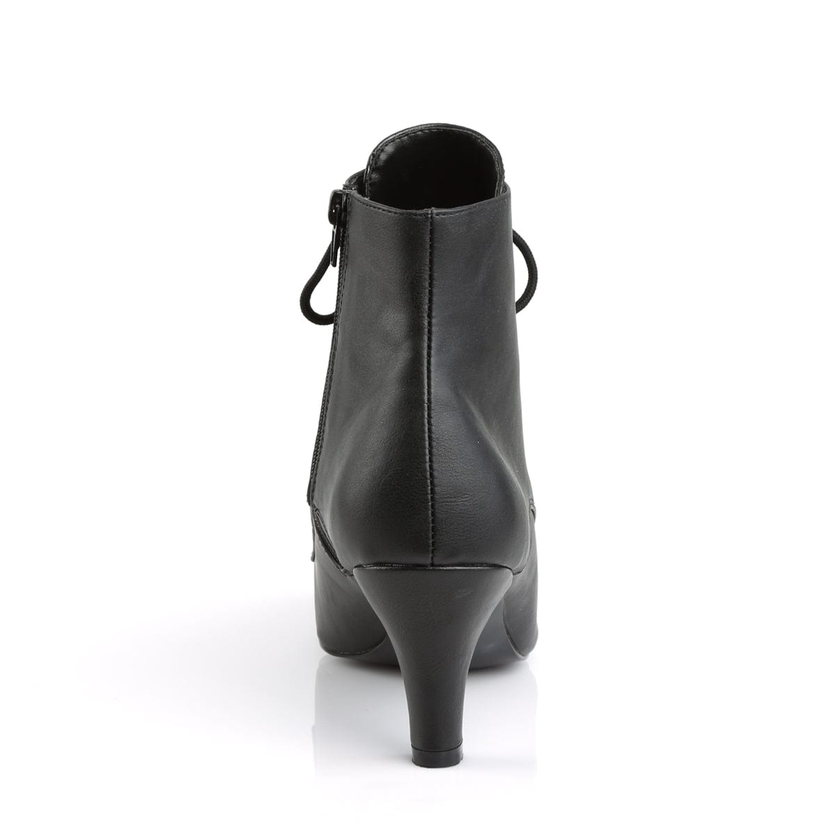 DIVINE-1020 Black Faux Leather CURRENT Pleaser Pink Label US Size (Women's): 9