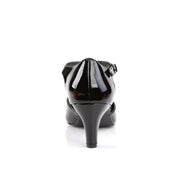 DIVINE-415 Black Patent CURRENT Pleaser Pink Label US Size (Women's): 9