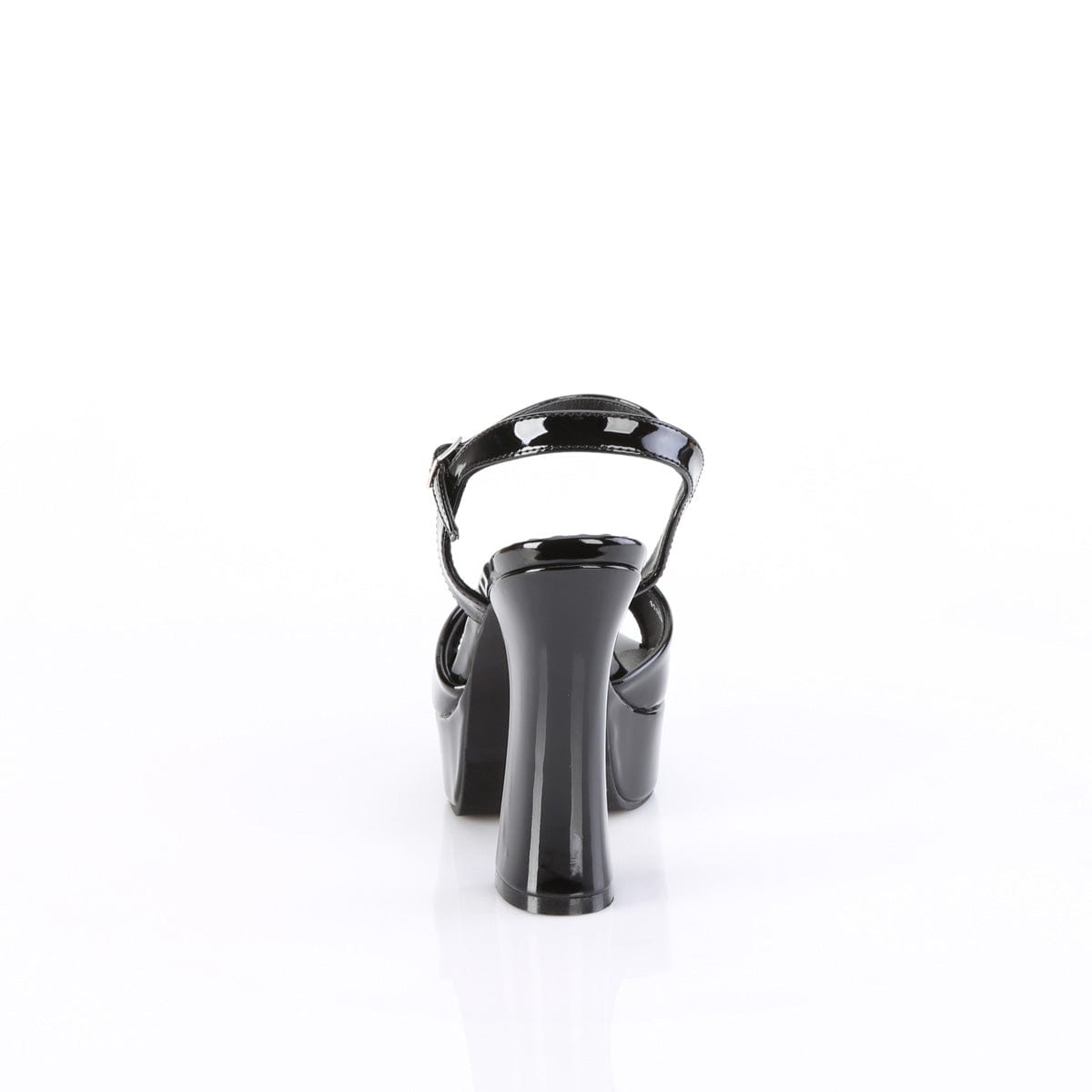 DOLLY-09 Black Patent Sandal Demonia