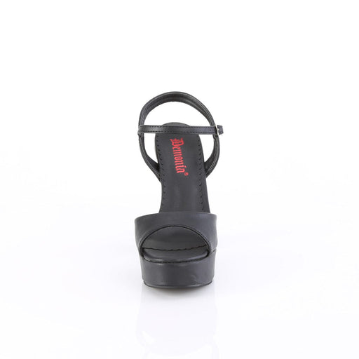 DOLLY-09 Black Vegan Leather Sandal Demonia US Size (Women's): 6