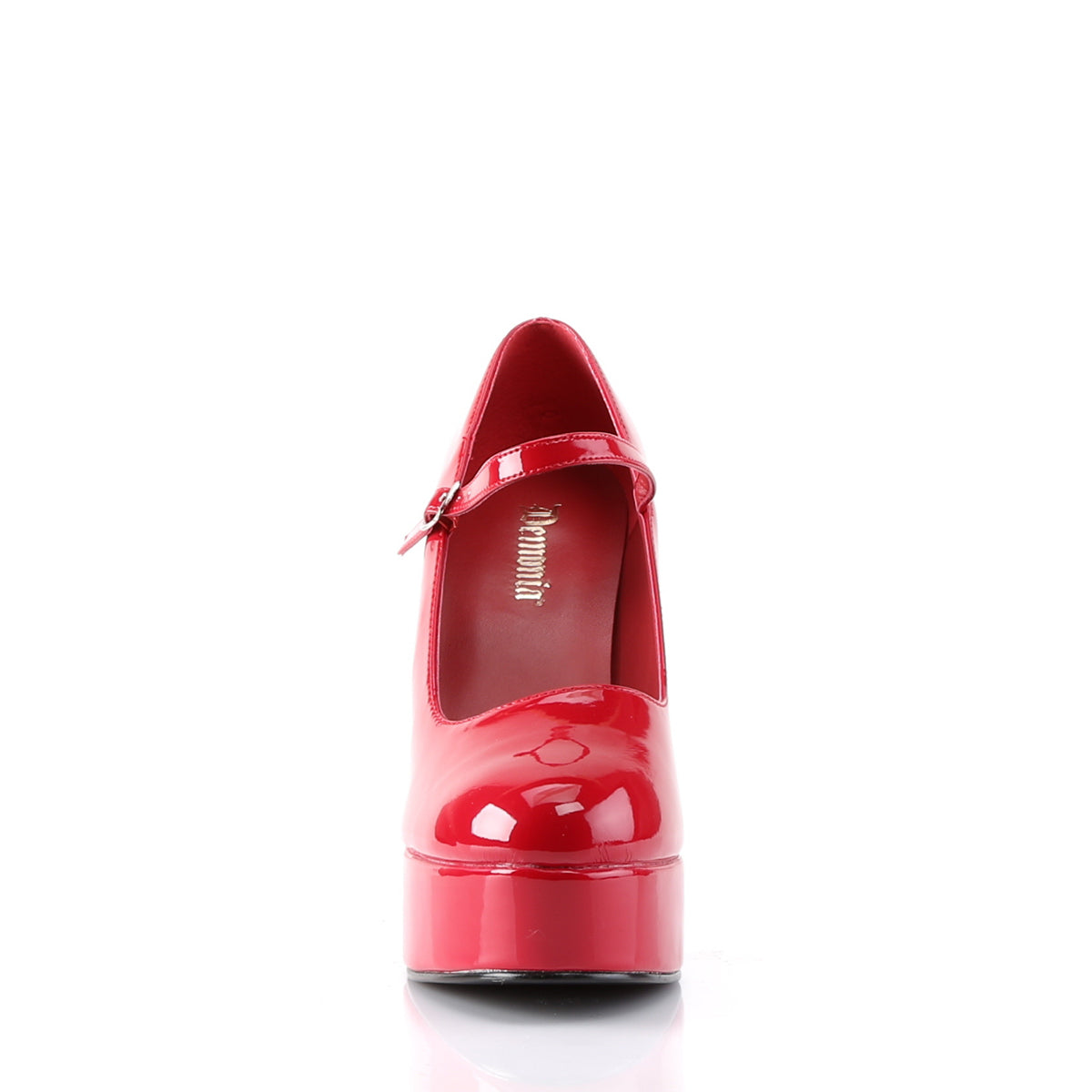 DOLLY-50 Red Patent Mary Janes Demonia