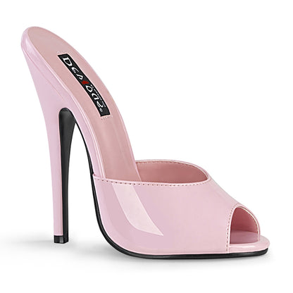 DOMINA-101 Baby Pink Patent Devious