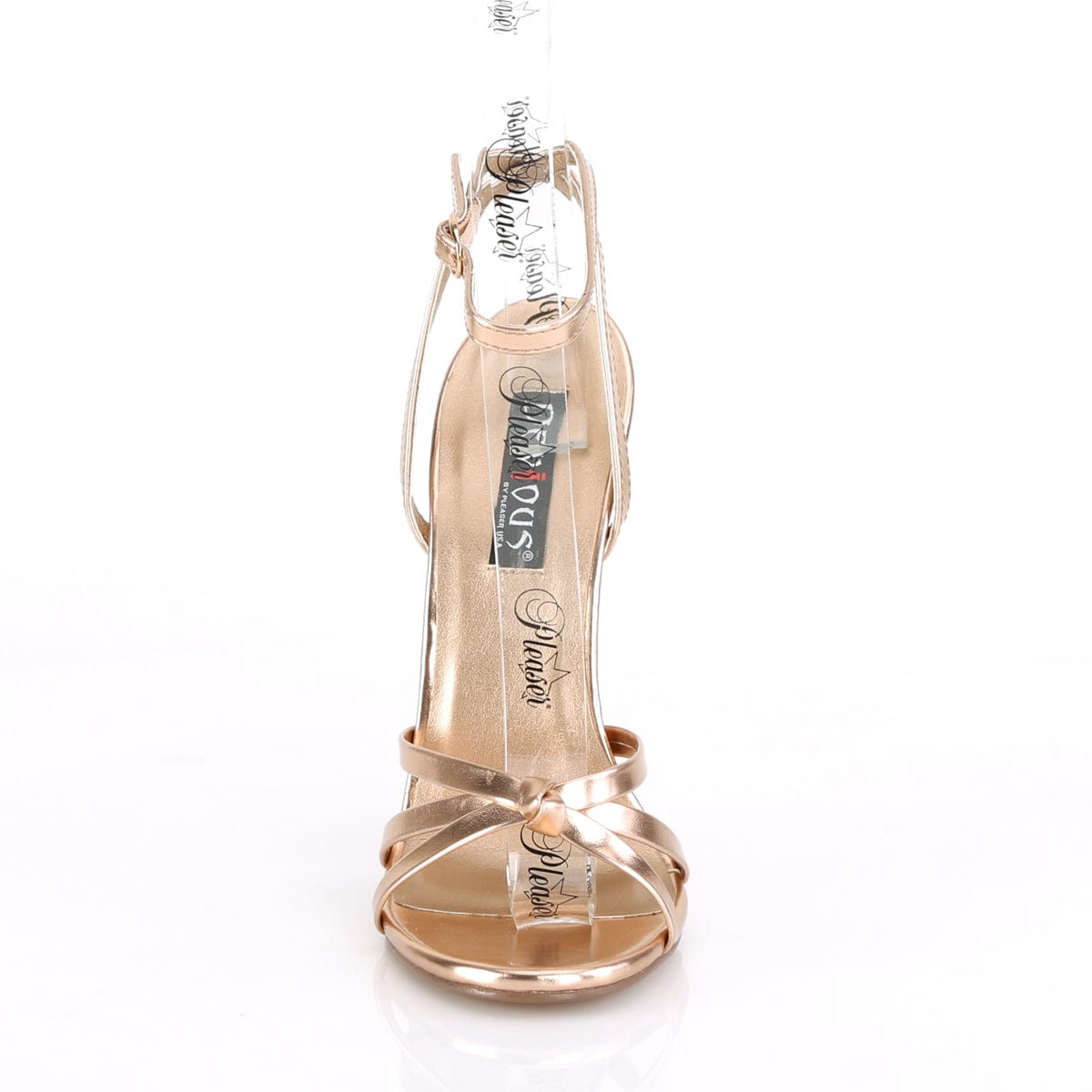 DOMINA-108 Rose Gold Metallic PU CURRENT Devious US Size (Women's): 5