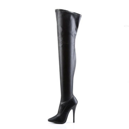 DOMINA-3000 Black Stretch Pu Devious