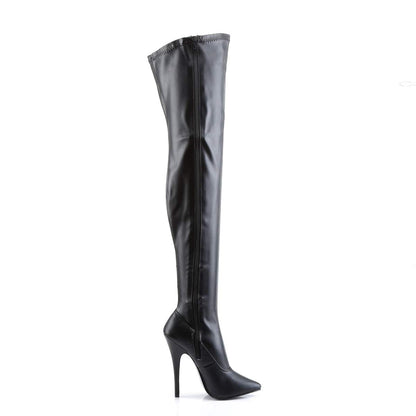 DOMINA-3000 Black Stretch Pu Devious