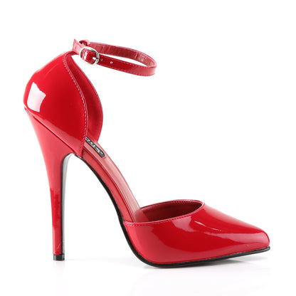 DOMINA-402 Red Patent Devious