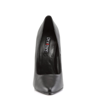 DOMINA-420 Black Leather Devious