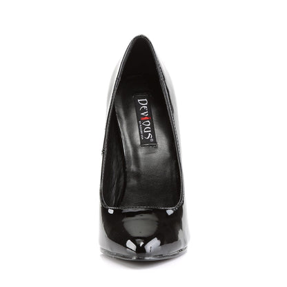 DOMINA-420 Black Patent Devious