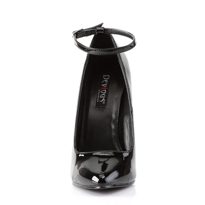 DOMINA-431 Black Patent Devious