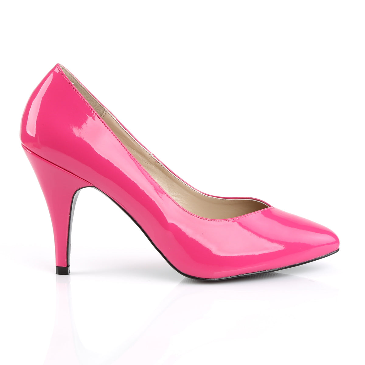 DREAM-420 Hot Pink Patent Pleaser Pink Label