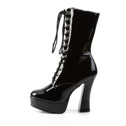 ELECTRA-1020 Black Patent/Black Ankle Boot Pleaser US Size (Women's): 6