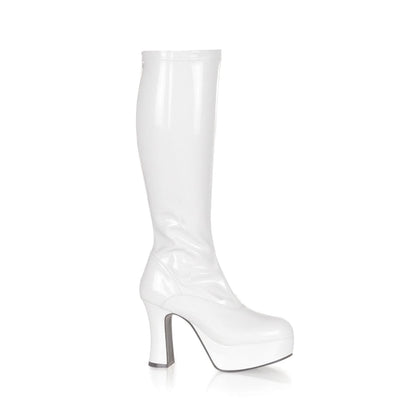 EXOTICA-2000 White Stretch Patent Funtasma