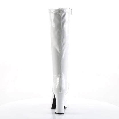 EXOTICA-2000 White Stretch Patent Funtasma