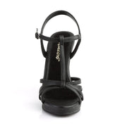 FLAIR-420 Black Pu/Black Matte CURRENT Fabulicious US Size (Women's): 5