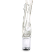 FLAMINGO-1018C Clear/Clear Ankle Boot Pleaser US Size (Women's): 5