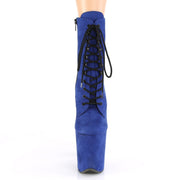 FLAMINGO-1020FS Royal Blue Faux Suede/Royal Blue Faux Suede Ankle Boot Pleaser US Size (Women's): 5
