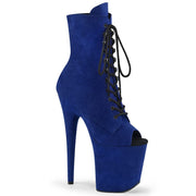 FLAMINGO-1021FS Royal Blue Faux Suede/Royal Blue Faux Suede Ankle Boot Pleaser US Size (Women's): 5