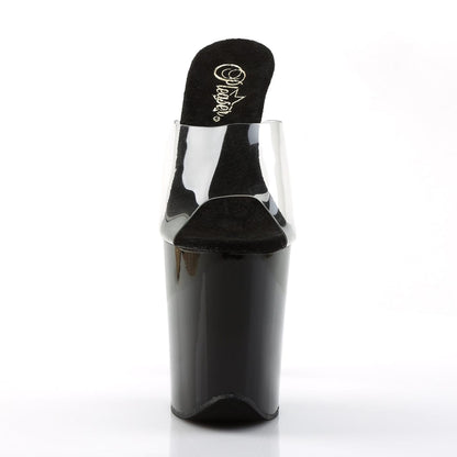 FLAMINGO-801 Clear/Black Slide Pleaser