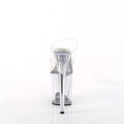 FLAMINGO-802 Clear/Clear Slide Pleaser US Size (Women's): 5