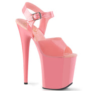 FLAMINGO-808N Baby Pink (Jelly-Like) TPU/Baby Pink Sale Pleaser US Size (Women's): 5