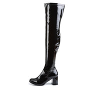 GOGO-3000 Black Stretch Patent CURRENT Funtasma US Size (Women's): 5