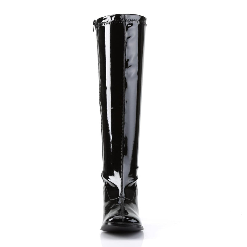 GOGO-300WC Black Stretch Patent CURRENT Funtasma US Size (Women's): 6