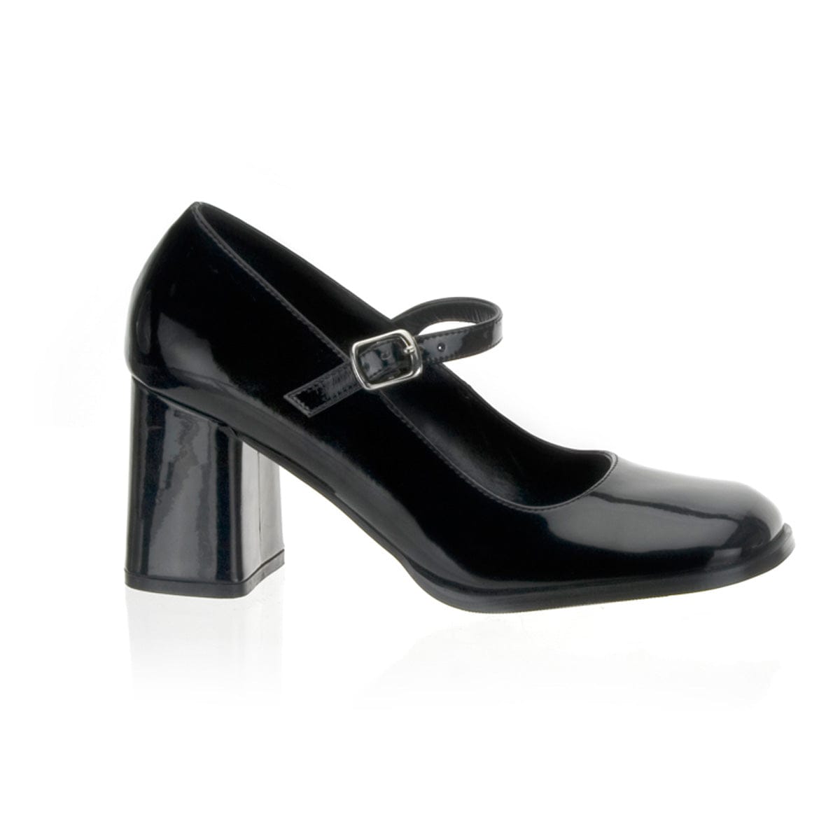 GOGO-50 Black Patent Funtasma