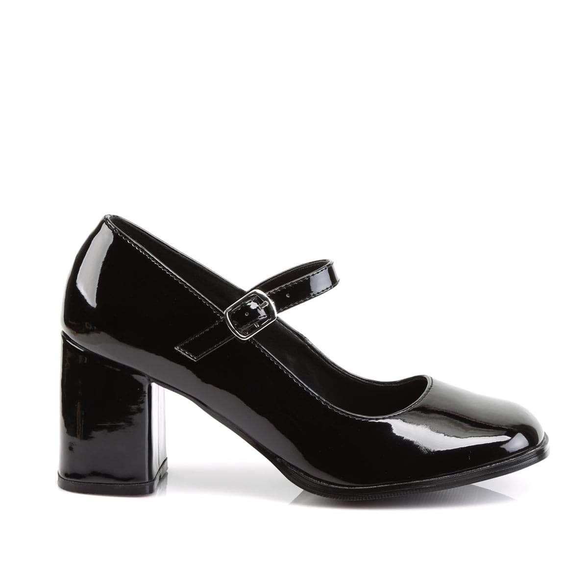 GOGO-50 Black Patent Funtasma