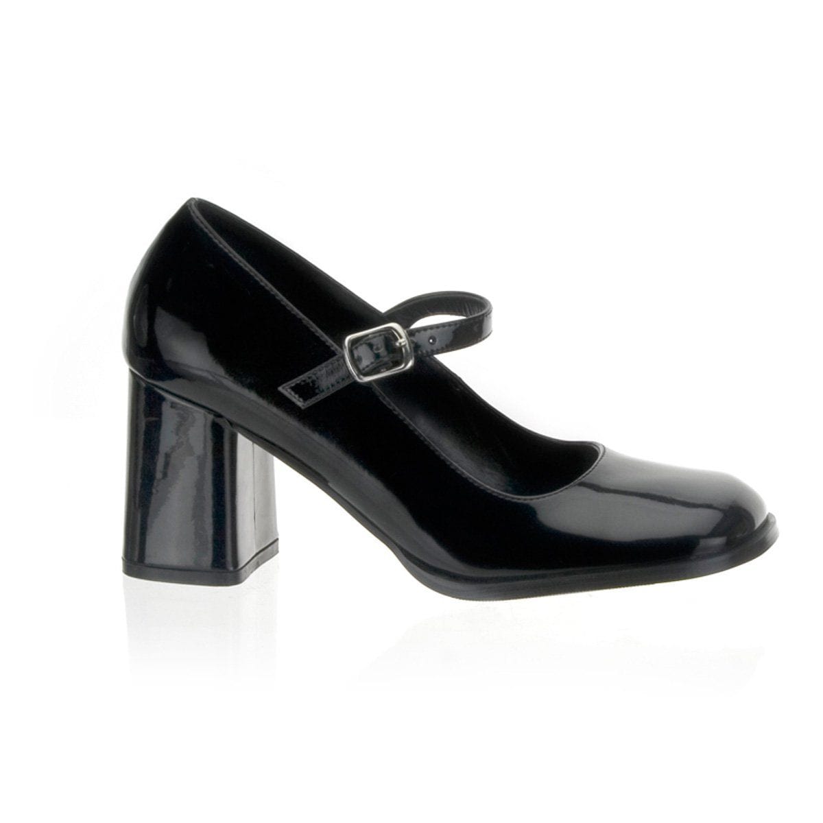 GOGO-50 Black Patent Funtasma