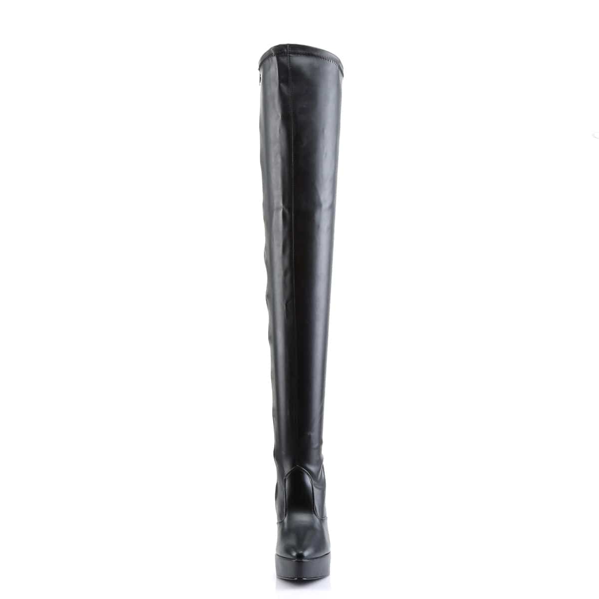 INDULGE-3000 Black Stretch Pu CURRENT Devious US Size (Women's): 6