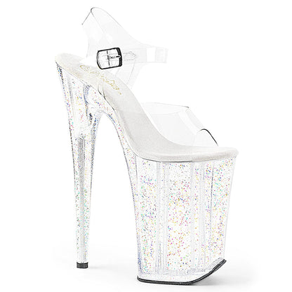 INFINITY-908 Clear Platform Sandal Pleaser