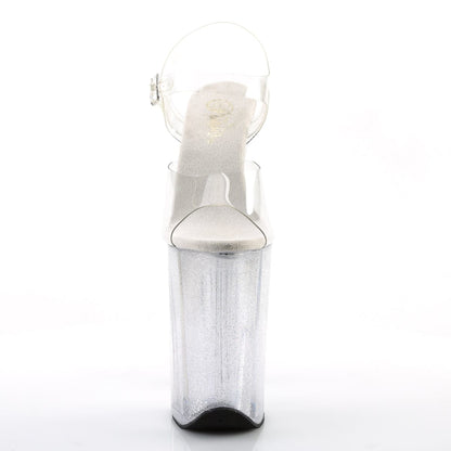 INFINITY-908 Clear Platform Sandal Pleaser
