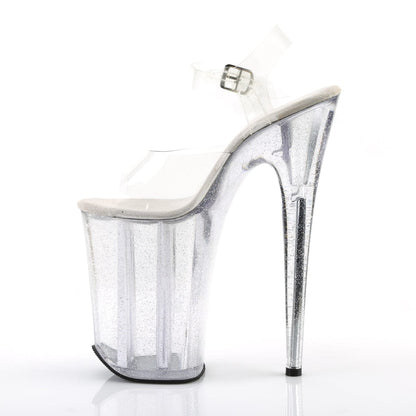 INFINITY-908 Clear Platform Sandal Pleaser