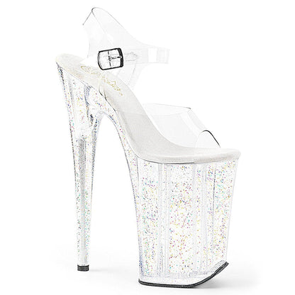 INFINITY-908 Clear Platform Sandal Pleaser