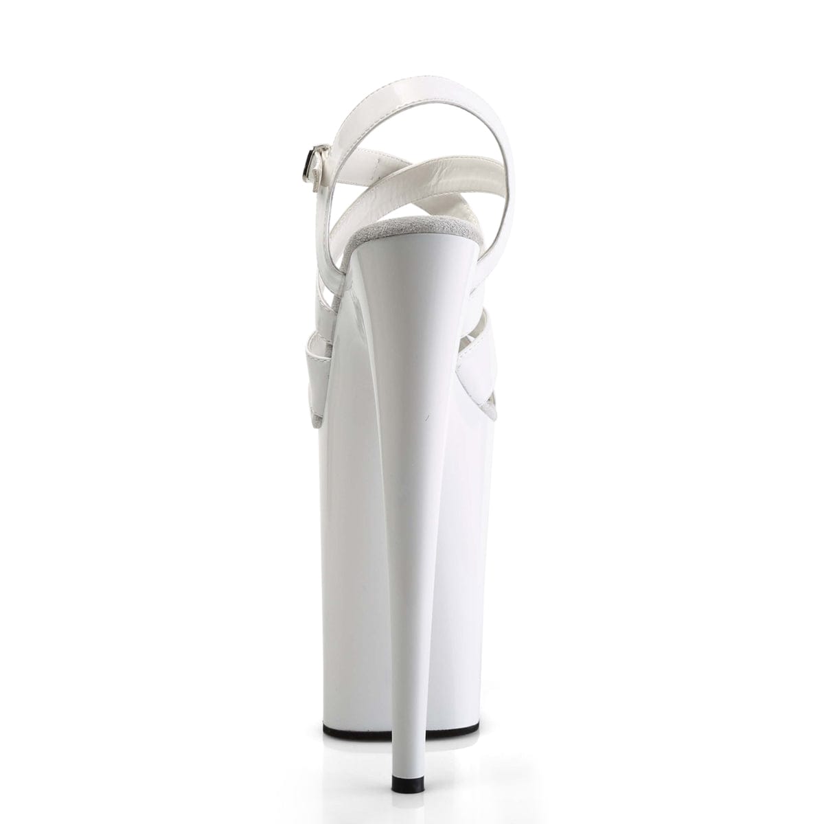 INFINITY-997 White Patent/White Platform Sandal Pleaser US Size (Women's): 5