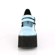 KERA-08 Baby Blue Vegan Leather Mary Janes Demonia US Size (Women's): 5