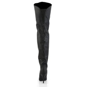 LEGEND-8868 Black Leather (P) Thigh Boot Pleaser US Size (Women's): 5
