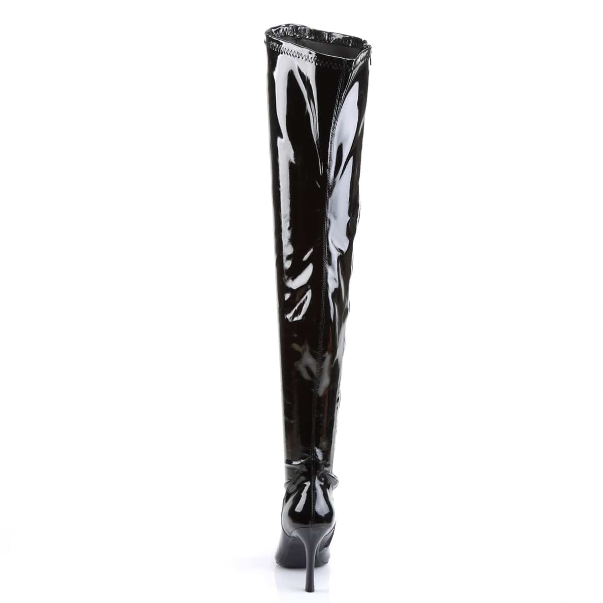LUST-3000 Black Stretch Patent Funtasma